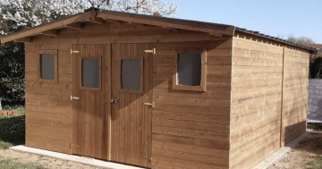 Fourniture et montage chalet de jardin